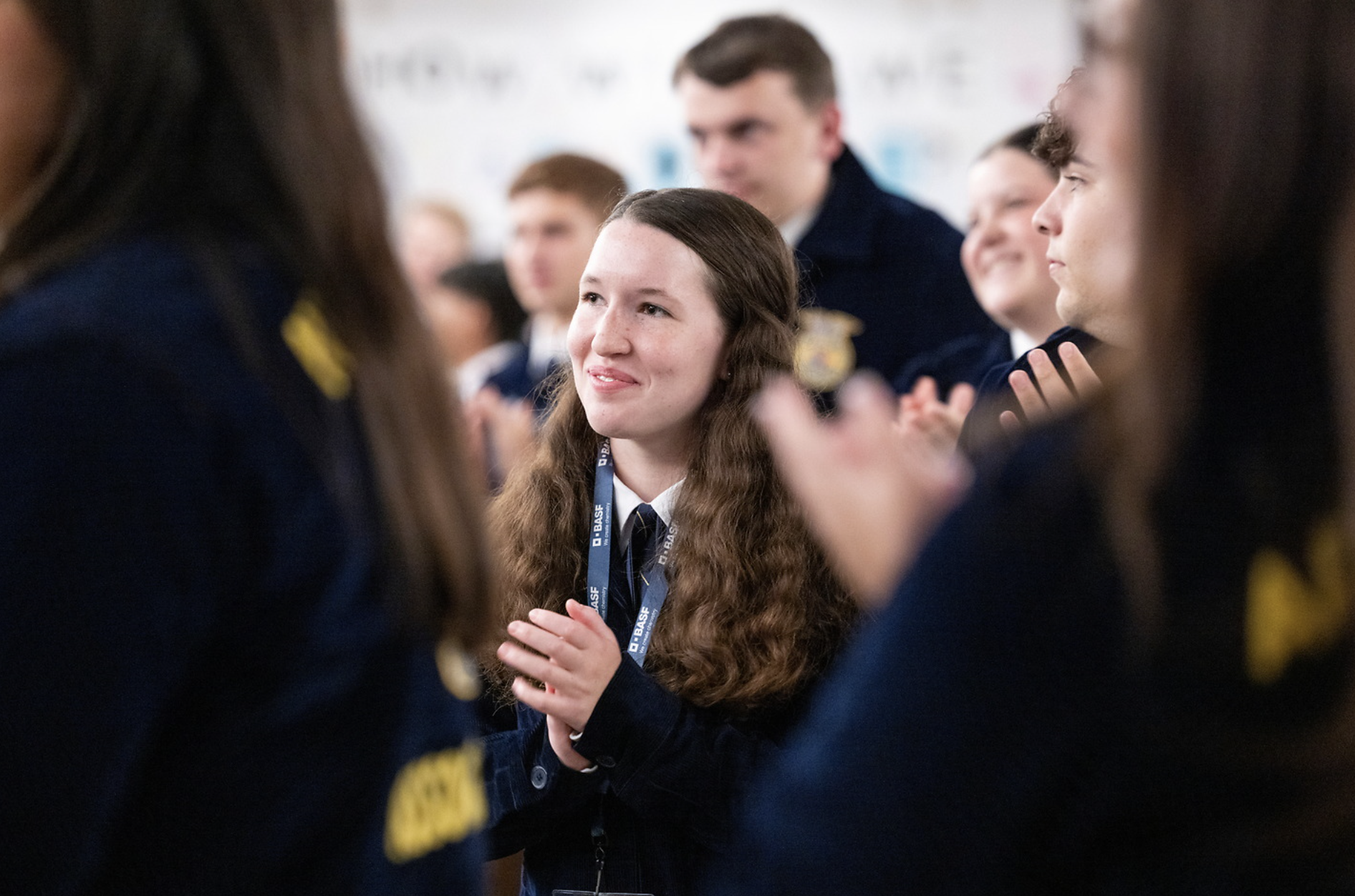 FFA members participating in agricultural education and leadership activities