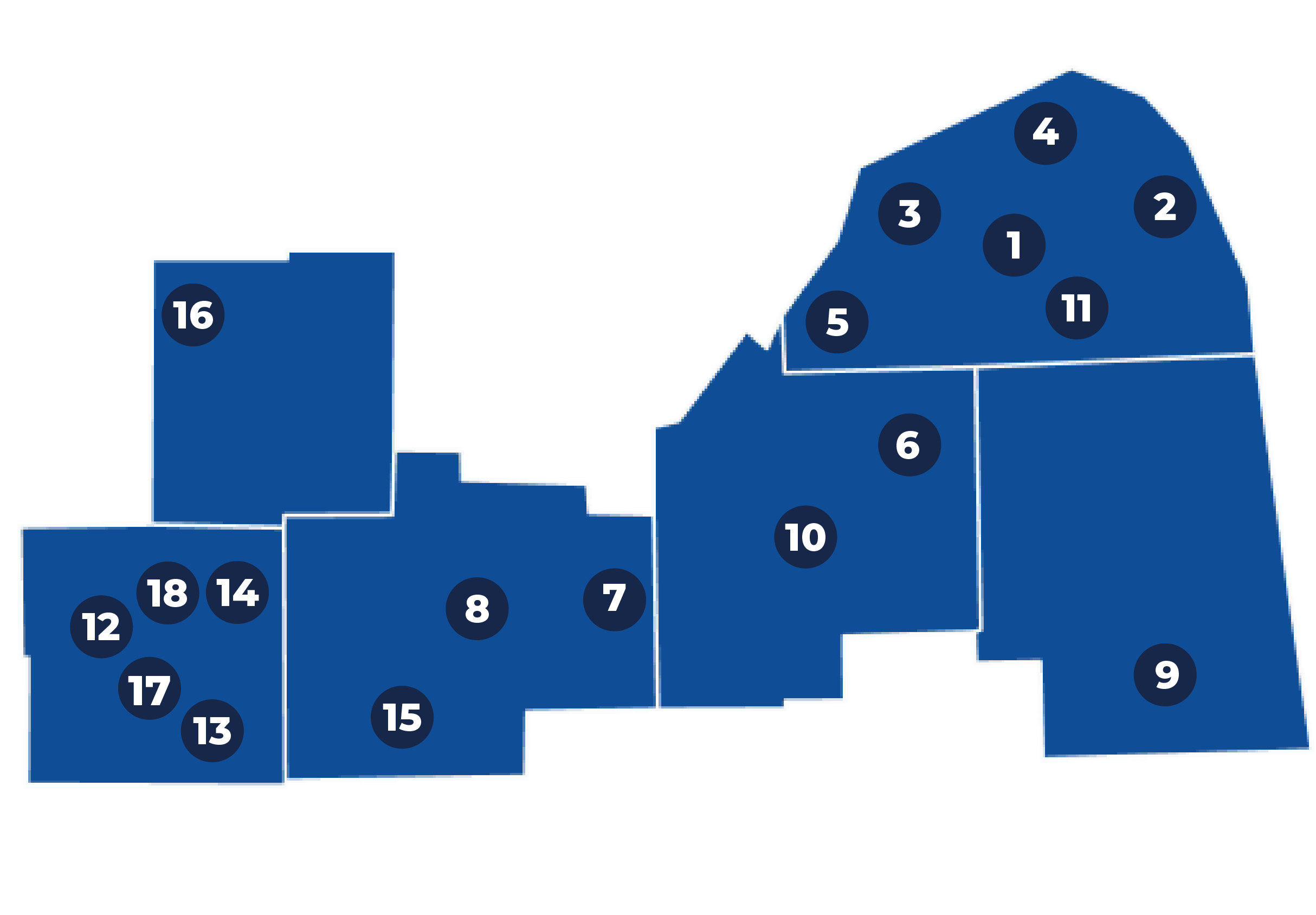 Map of Michigan FFA Region III