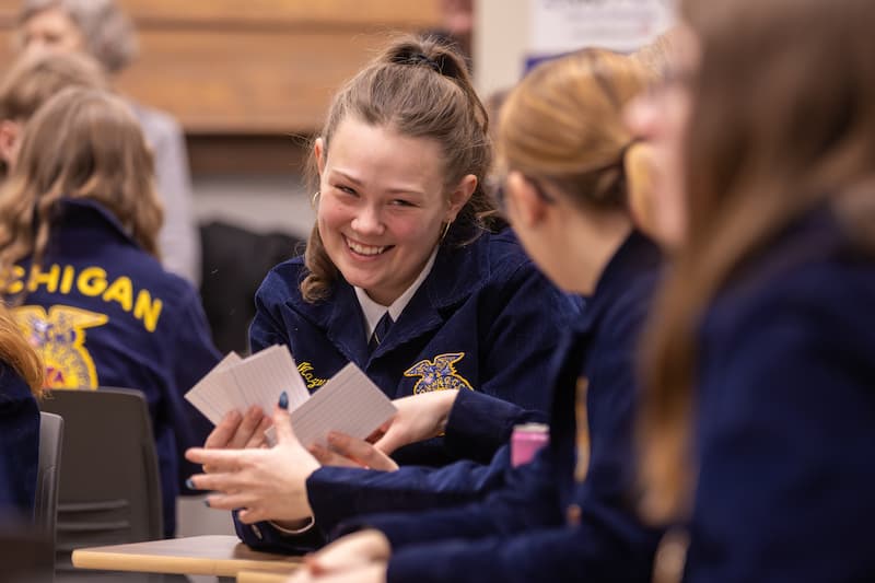 FFA Member During Workshop